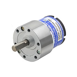 CN On Sale - Brushed 12V DC Gear Motor 2Kg.cm/24RPM 90:1 Spur Gearbox