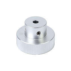 Aluminium Alloy Motor Handwheel 35mm OD 5mm Bore Diameter
